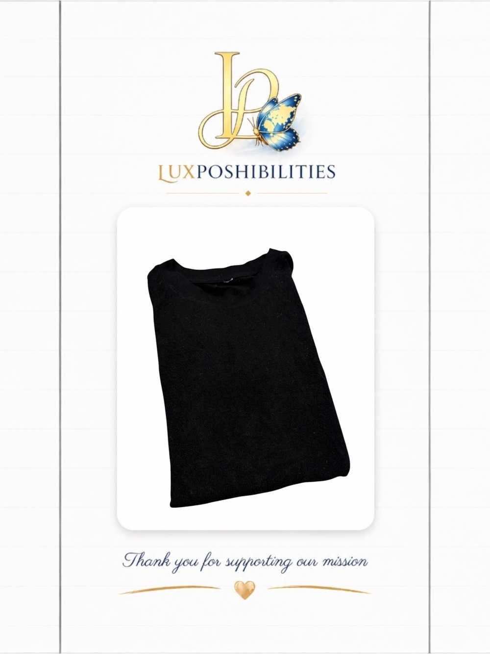 ALO Yoga Black Crewneck Sweater